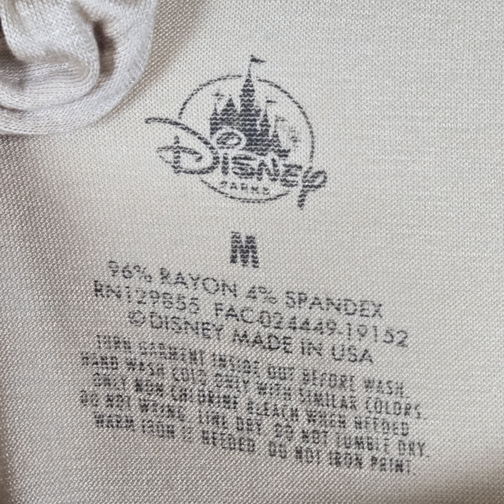 NEW Disney Parks Winnie The Pooh Eeyore Cream Lightweight Top Size Medium - Picture 3 of 12